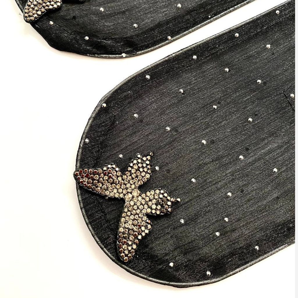 قیمت ارزان باندفر پارچه نگینی پروانه برای همه حجم مو جلوه ای خیره کننده برای مو