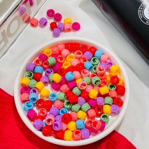 فروش اینترنتی مهره مو طرح دایره محصول وارداتی (بسته 50 عددی)