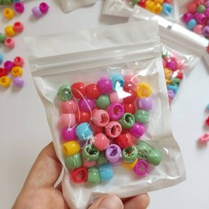 قیمت ارزان مهره مو طرح دایره محصول وارداتی (بسته 50 عددی)