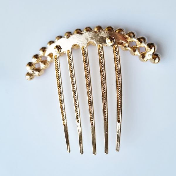 شانه شنیون مجلسی فلزی باکیفیت عالی