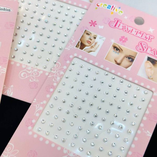 نگین مو چسبی (بسته ای)