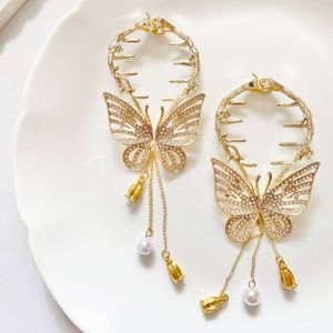 گیره گوجه ای مجلسی فلزی پروانه ای