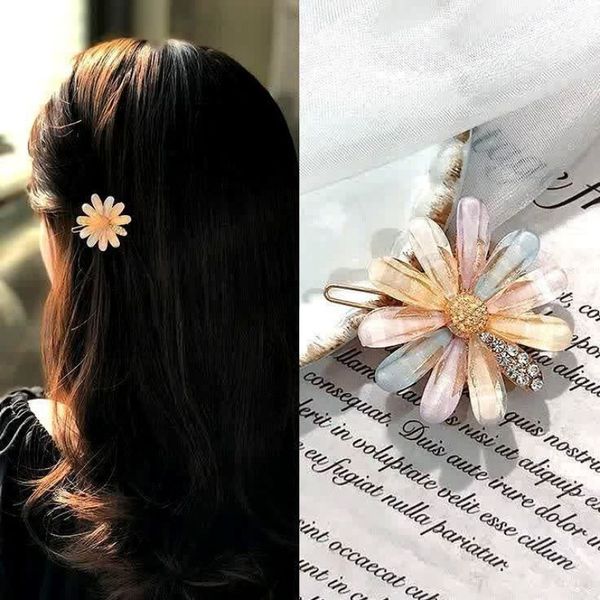 گیره چفتی مجلسی فلزی بابونه وماه