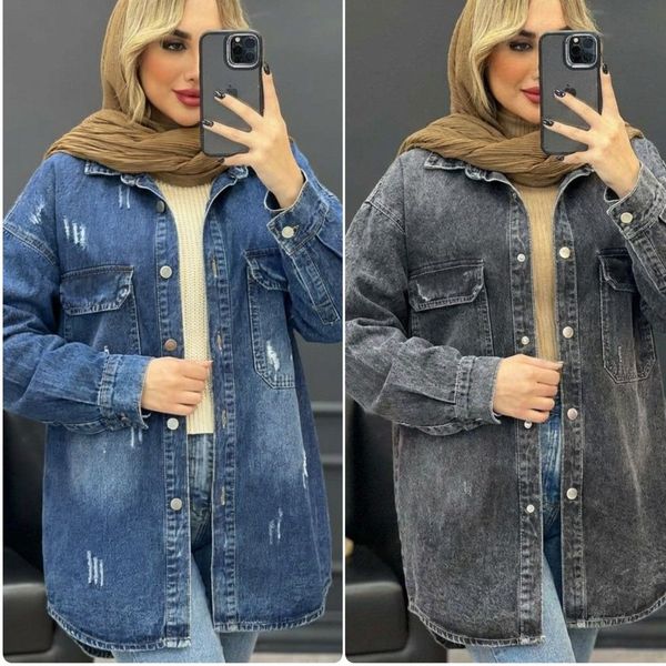 مانتو جین زنانه