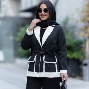 پالتو کوتاه ترکیبی بوفالو