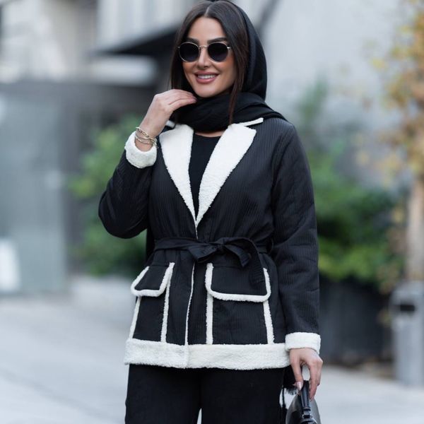 پالتو کوتاه ترکیبی بوفالو