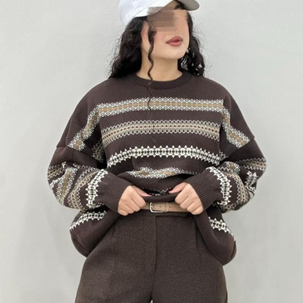 خرید اینترنتی بافت رزتی زنانه