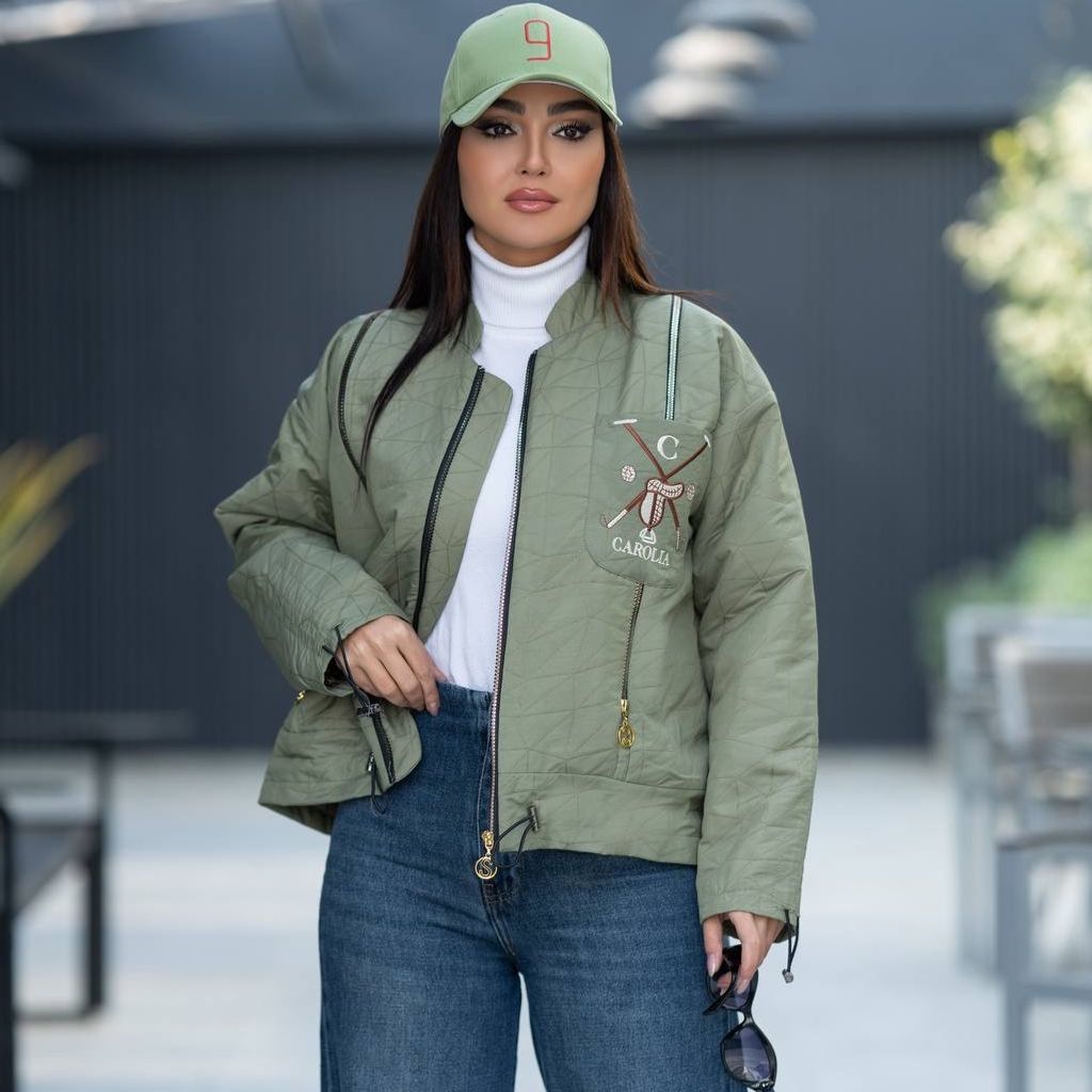 خرید آنلاین بامبر جکت کارولیا ( داخل ببعی)