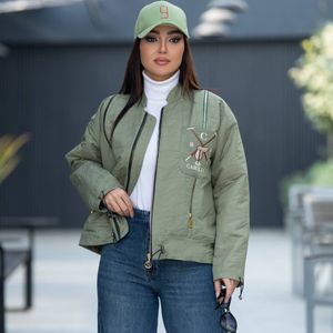 خرید آنلاین بامبر جکت کارولیا ( داخل ببعی)