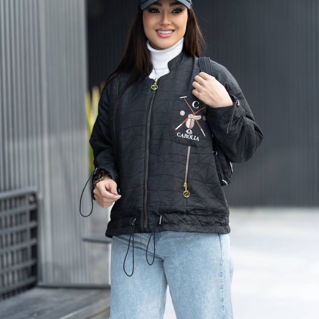 خرید آنلاین بامبر جکت کارولیا ( داخل ببعی)