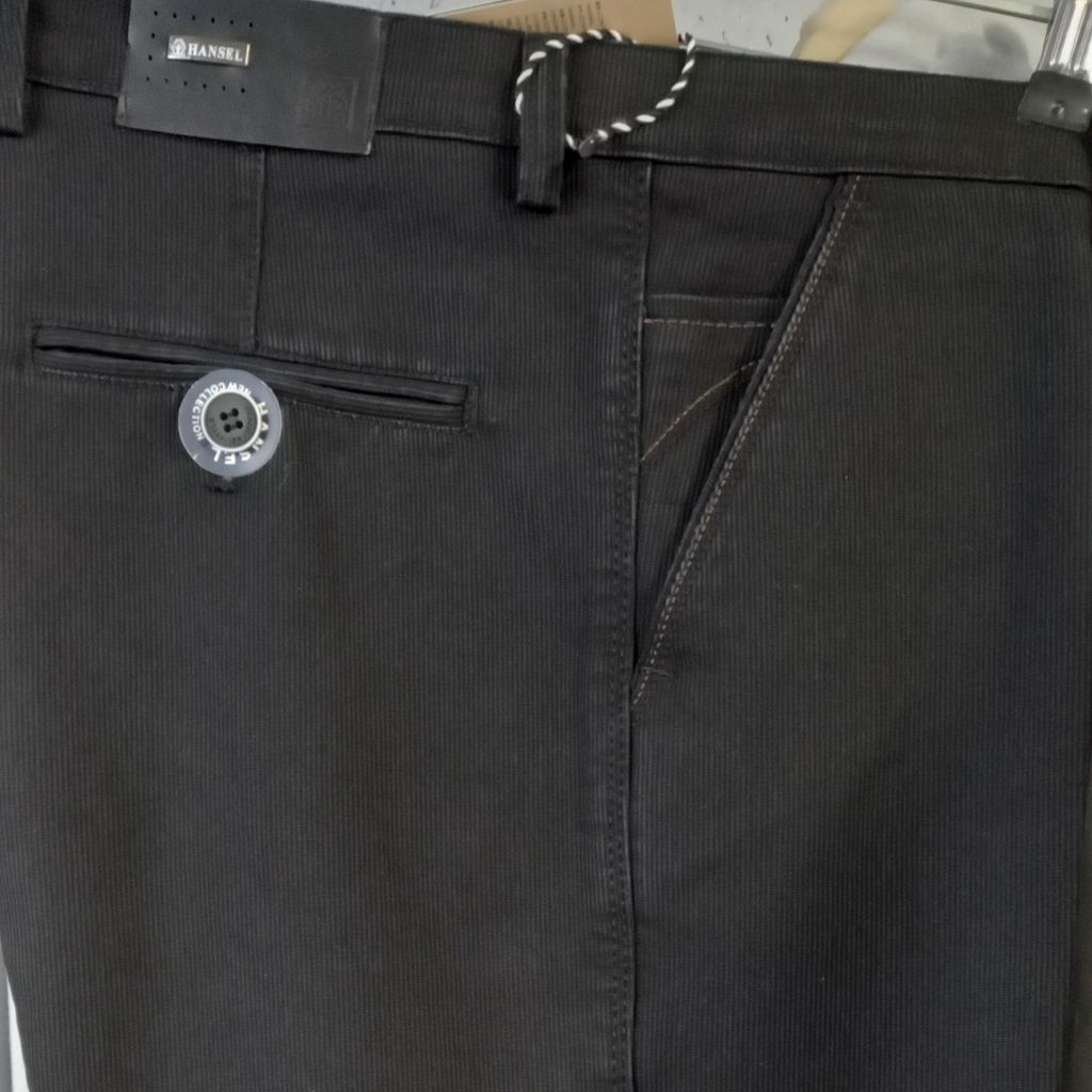 مشخصات شلوار مردانه کتان هنسل زغالی