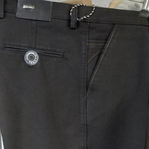 مشخصات شلوار مردانه کتان هنسل زغالی