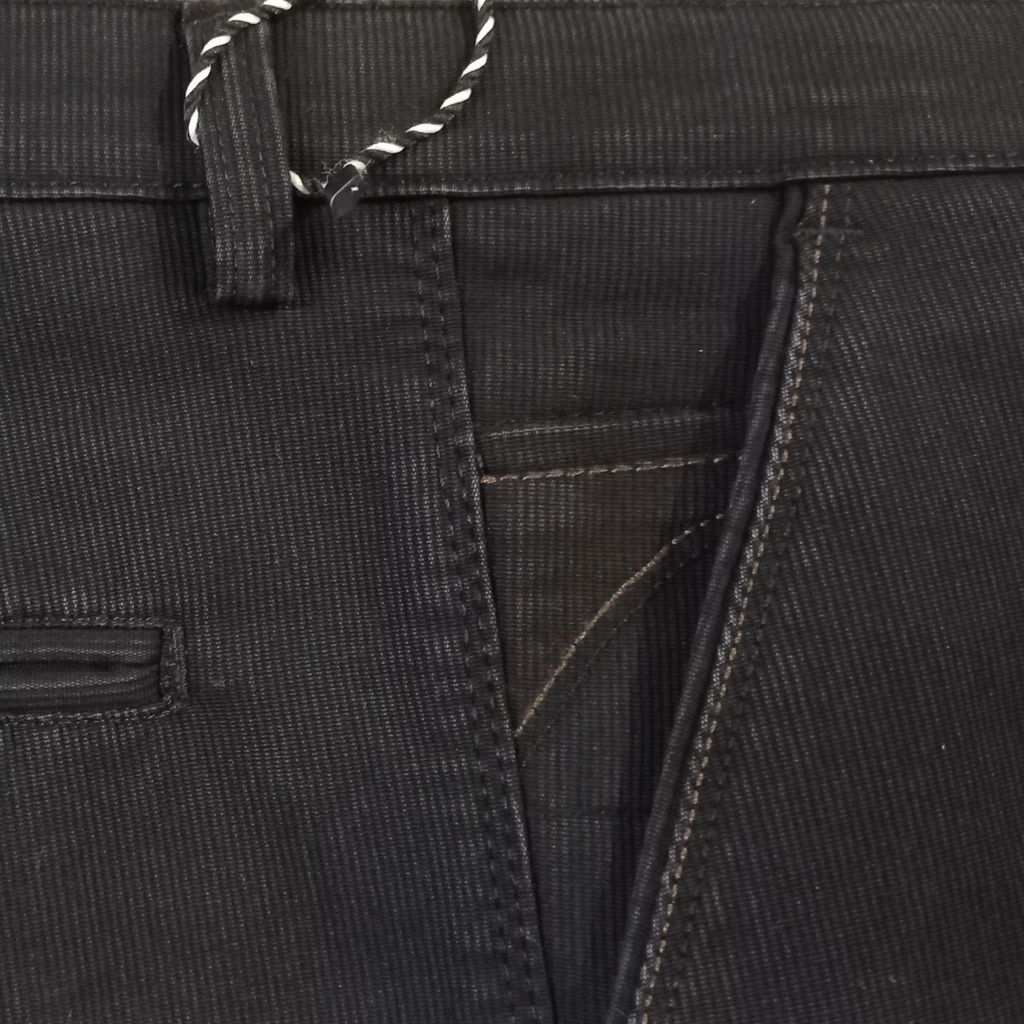 خرید اینترنتی شلوار مردانه کتان هنسل زغالی