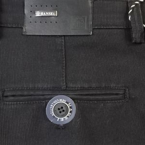 قیمت ارزان شلوار مردانه کتان هنسل زغالی