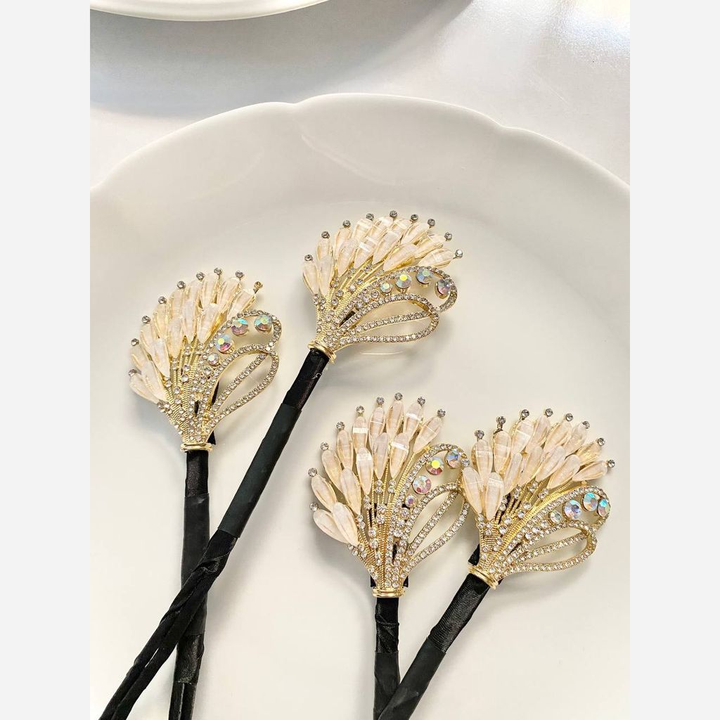 مشخصات باندفر مجلسی طاووس کریستالی - کیفیت درجه یک و رنگ ثابت