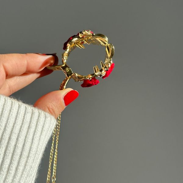 کلیپس سامورایی مجلسی فلزی طرح قو آویزدار