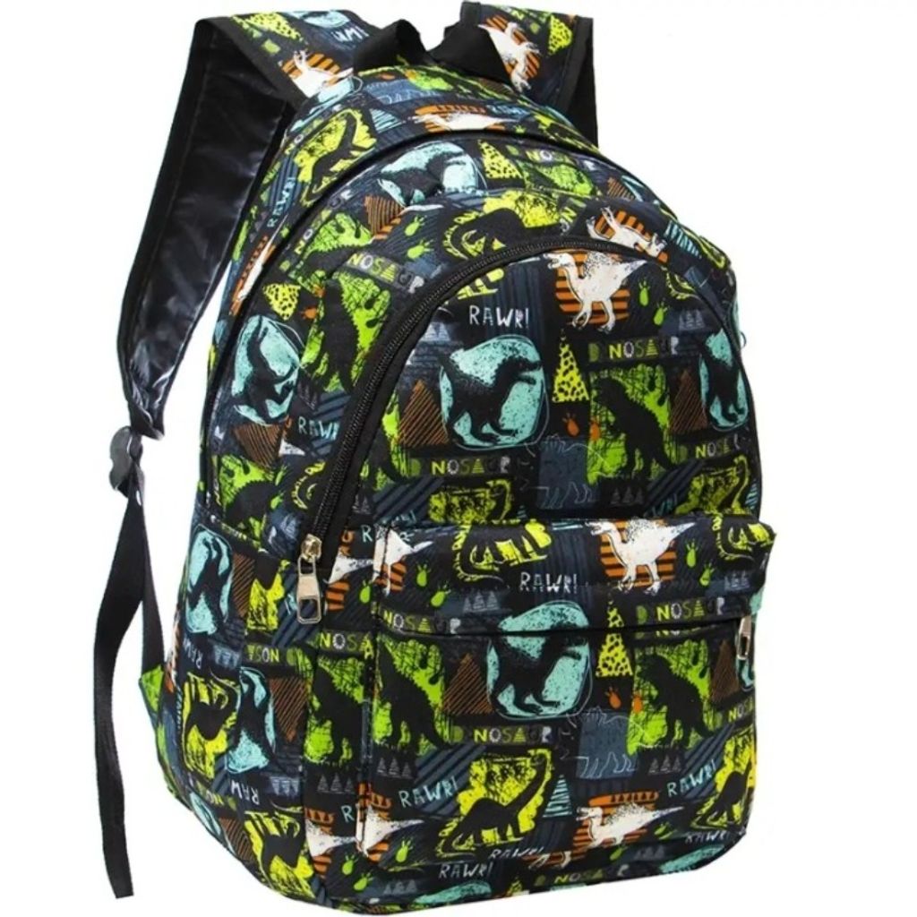 مشخصات کوله پشتی دایناسوری سبز