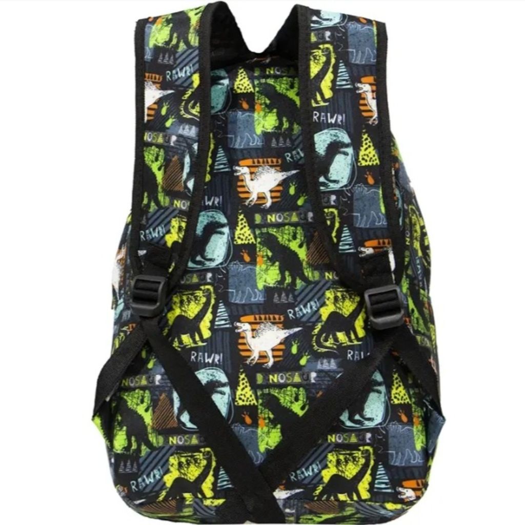 خرید اینترنتی کوله پشتی دایناسوری سبز