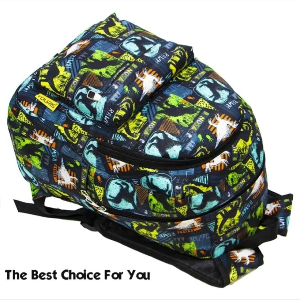 فروش اینترنتی کوله پشتی دایناسوری سبز