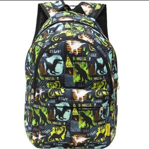 قیمت ارزان کوله پشتی دایناسوری سبز