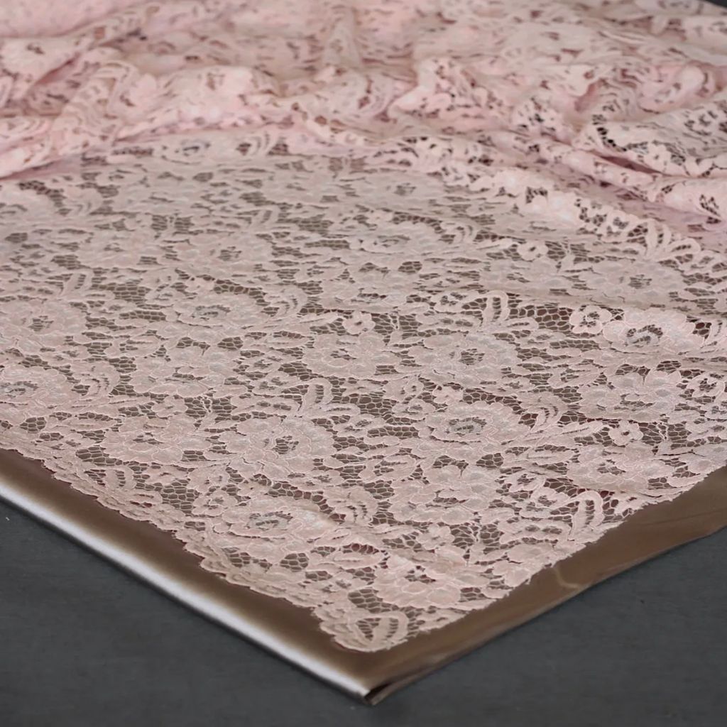 خرید اینترنتی قیمت پارچه گیپور مخمل 1184 - گل‌بهی