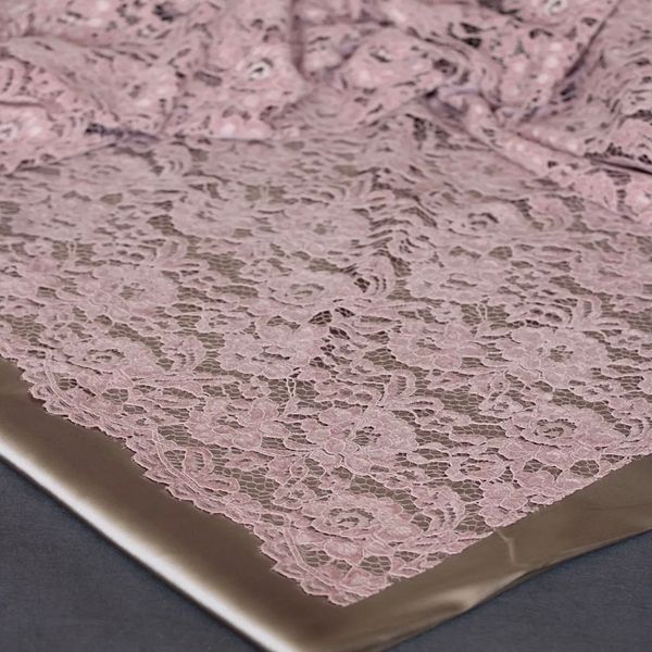 پارچه گیپور مخمل 1184 - صورتی