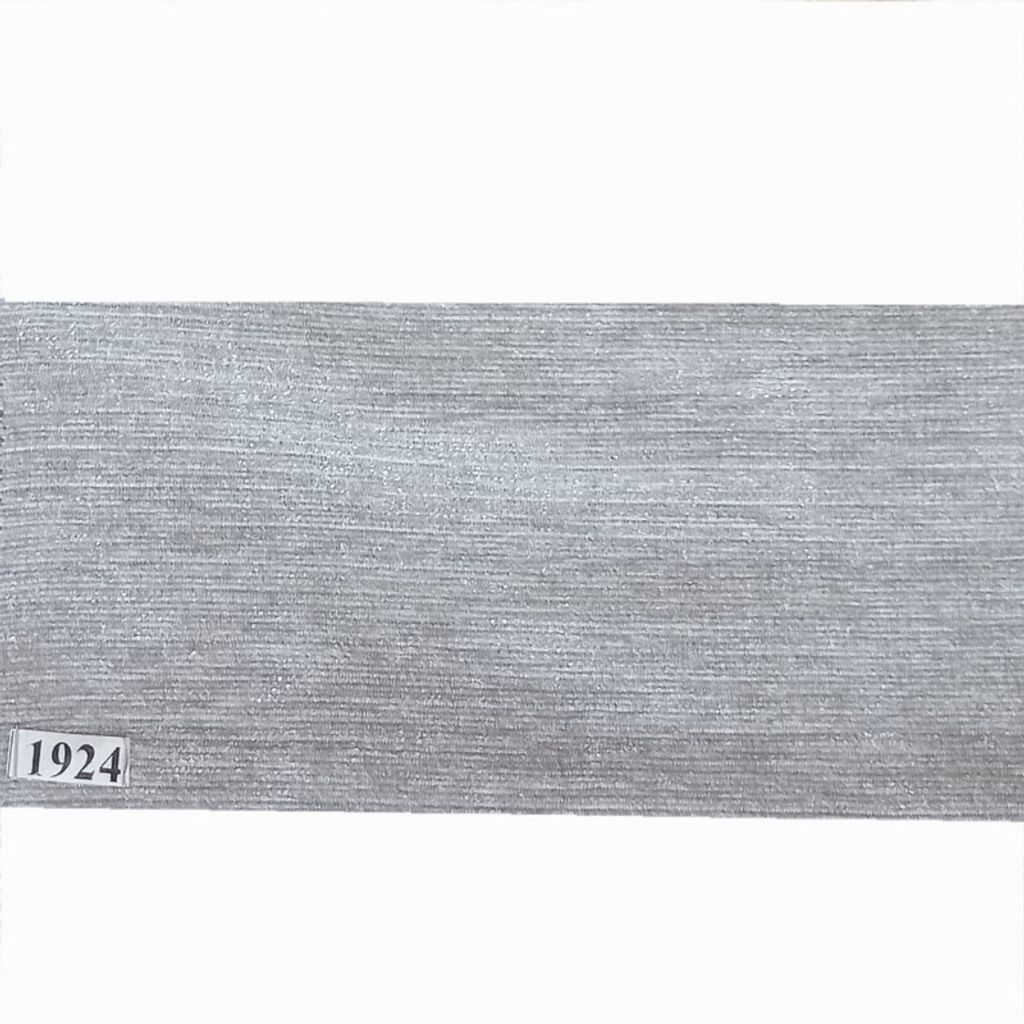 فروش اینترنتی پارچه پرده عرض 2.80 متر مدل مخمل شانل کد 1924 رنگ طوسی روشن