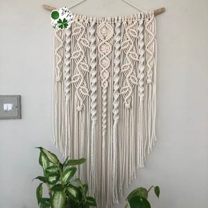 دیوارکوب مکرومه بافی