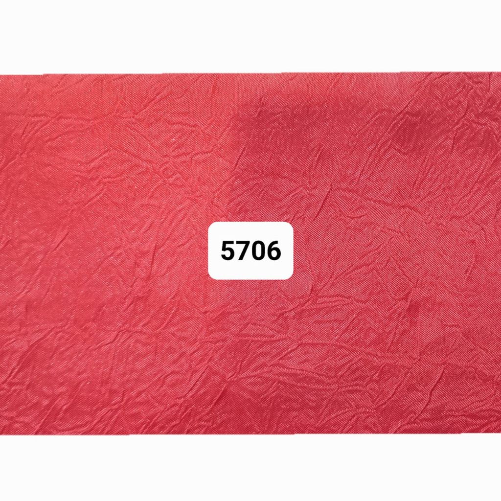 فروش اینترنتی پارچه پرده عرض 2.8 متر مدل ترگالت چروک کد 5706 رنگ قرمز