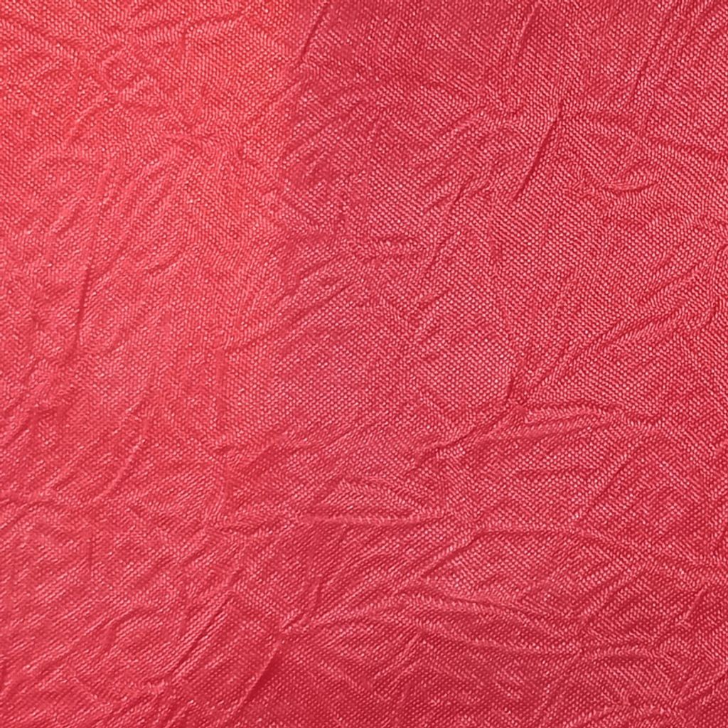 مشخصات پارچه پرده عرض 2.8 متر مدل ترگالت چروک کد 5706 رنگ قرمز