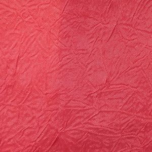 پارچه پرده عرض 2.8 متر جنس ترگالت چروک کد 5706 رنگ قرمز