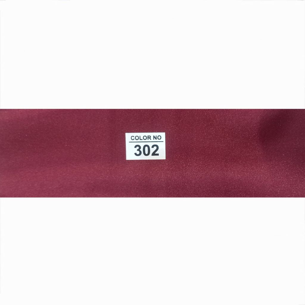 مشخصات پارچه لباس عرض 2.9 متر مدل ساتن ساده ماندگار کد 302 رنگ زرشکی