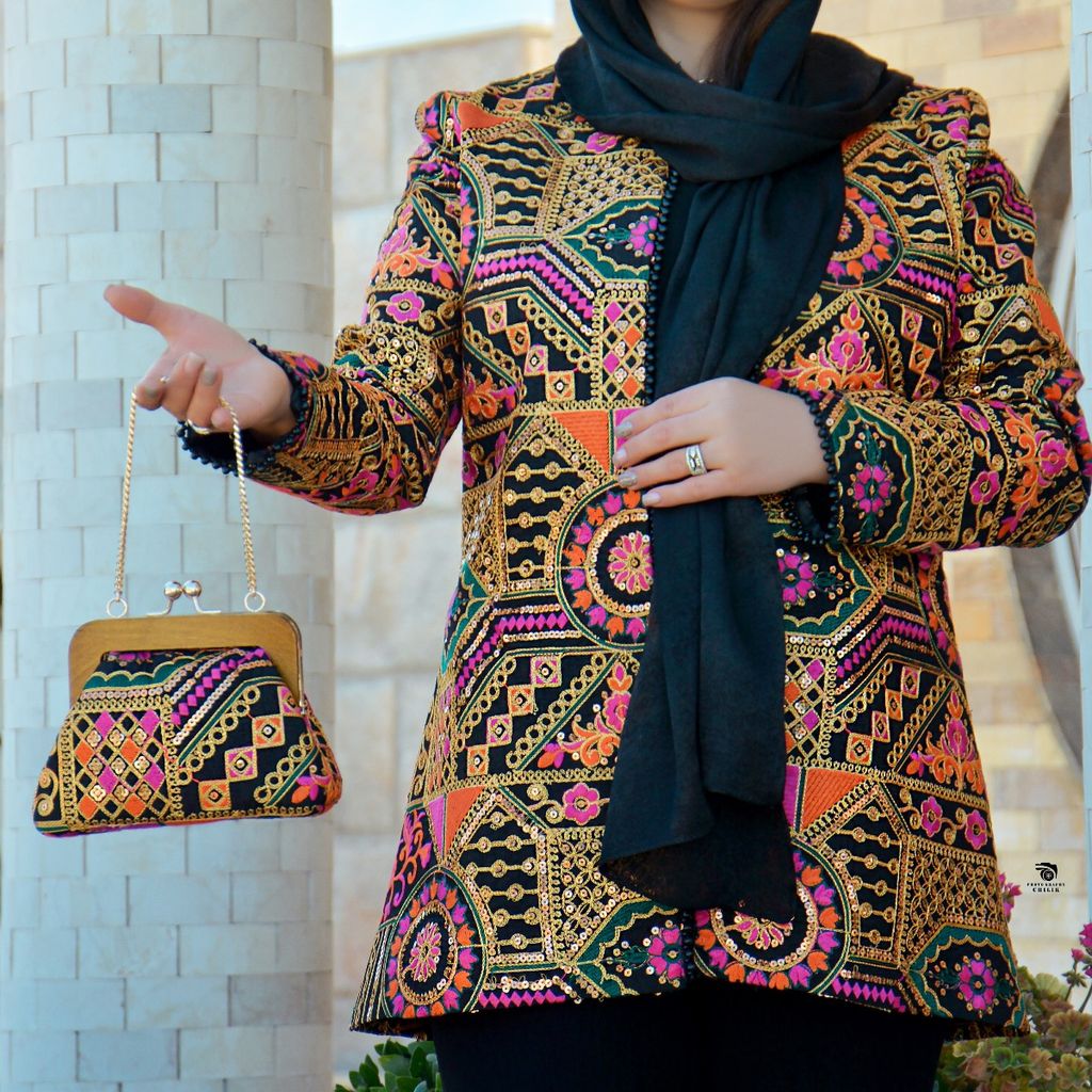 قیمت ارزان کت و کیف ست زنانه