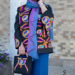 ست کت و کیف زنانه