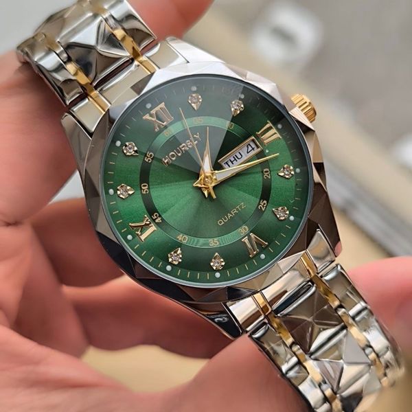 ساعت مردانه فلزی شیشه تراش مارک