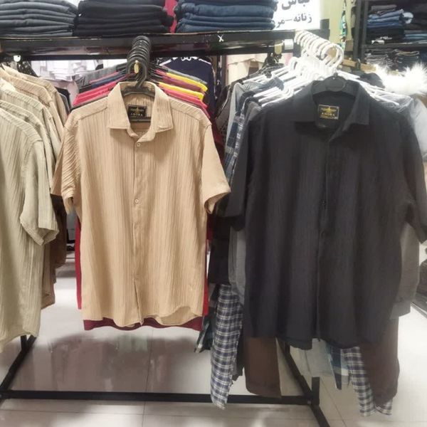 پیراهن آستین کوتاه مردانه pr63u