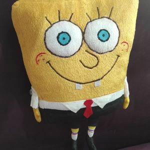 خرید اینترنتی عروسک باب اسفنجی پولیشی سایز بزرگ 5در24در37