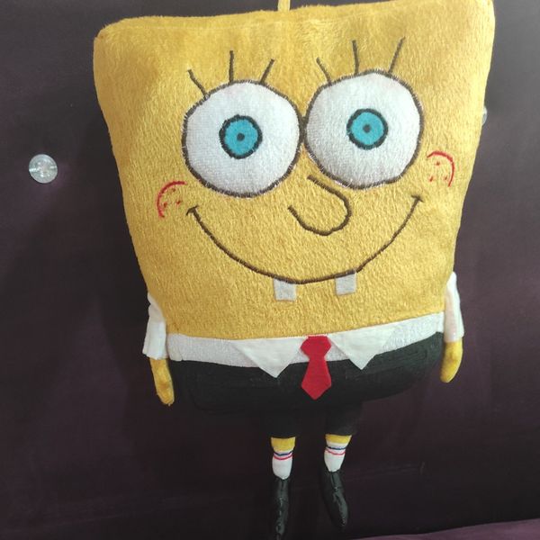 عروسک باب اسفنجی پولیشی سایز بزرگ 5در24در37