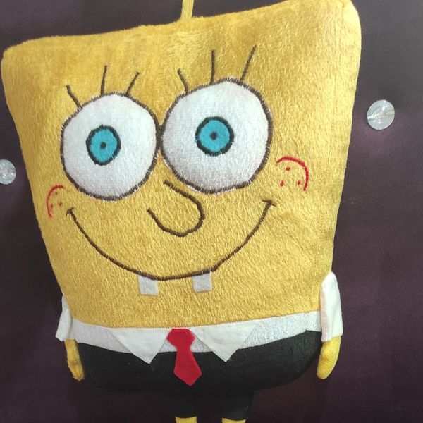 عروسک باب اسفنجی پولیشی سایز بزرگ 5در24در37