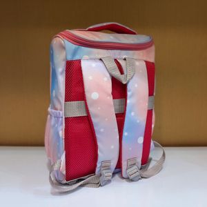 خرید انلاین کوله پشتی Kuromi مدل صندوقی انگلیسی چاپ کورومی