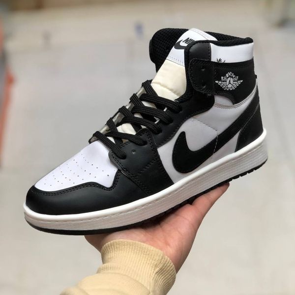 کفش نایک جردن ساقدار مردانه سفید مشکی