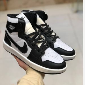 قیمت کفش نایک جردن ساقدار مردانه سفید مشکی 