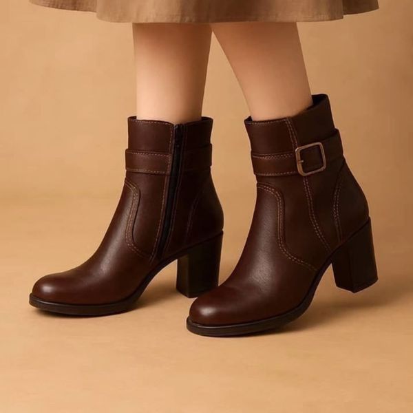 نیم بوت پاشنه دار درجه یک