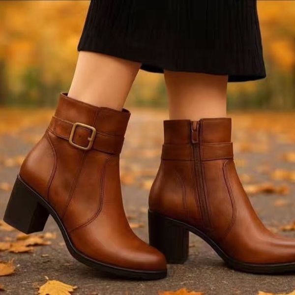 نیم بوت پاشنه دار درجه یک