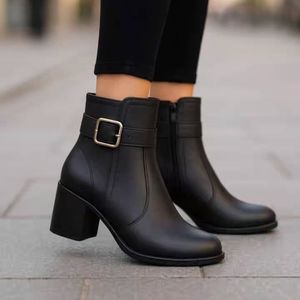 مشخصات نیم بوت پاشنه دار درجه یک