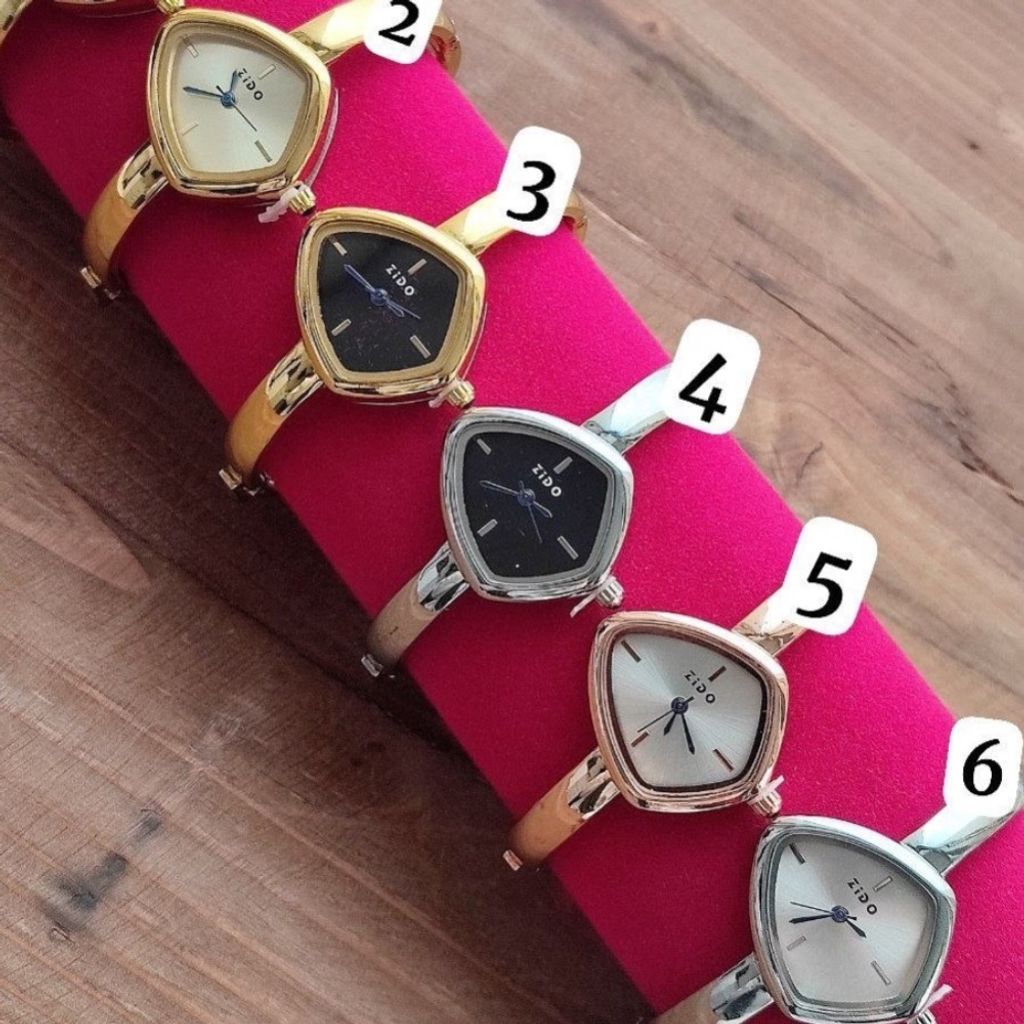 مشخصات ساعت زنانه النگویی مارک zido