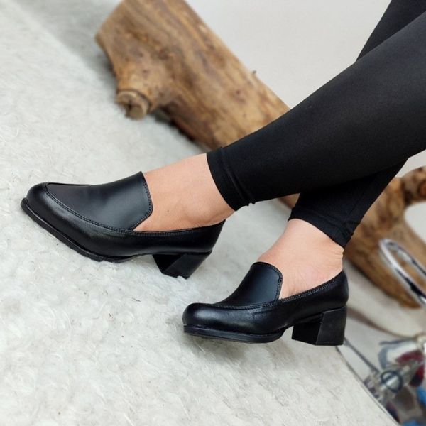 کفش اداری زنانه کفش دانشجویی سبک زیره پیو مناسب استفاده طولانی