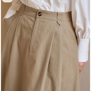 مشخصات دامن دوپیلی لینن کتان