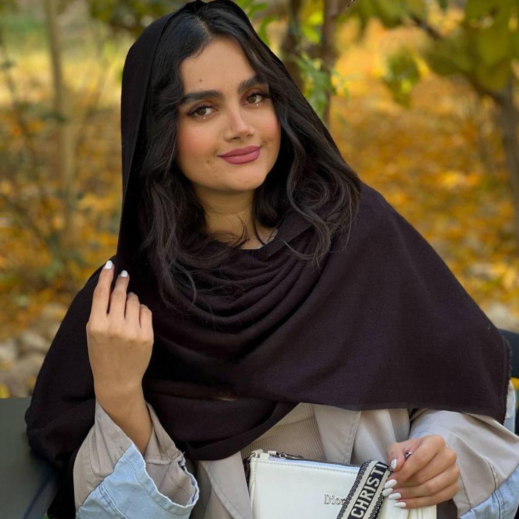 مشخصات شال کبریتی لمه پاییزه دخترانه مشکی