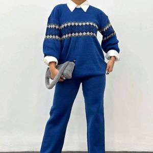 قیمت ارزان دوتیکه بافت طرح لوزی زنانه